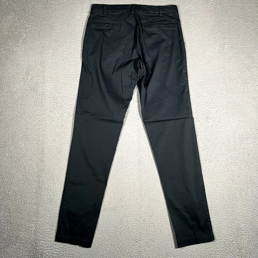Lululemon Pants Mens 32x33 Blue Commission Swift Cotton Stretch Smart Casual‎